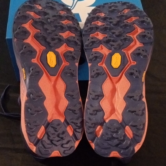 Hoka Purple and Blue SpeedGoat 5 Athletic Shoes with Signature Cushioning - Picture 8 of 15